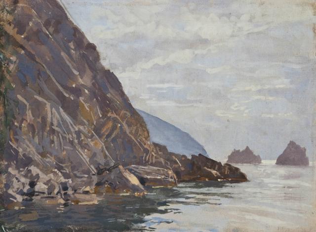 Самохвалов А.Н. Утро в Гурзуфе. 1950 Самохвалов А.Н. Утро в Гурзуфе. 1950